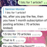 Direct Messages Telegram