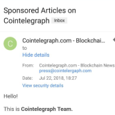 Private E-mails