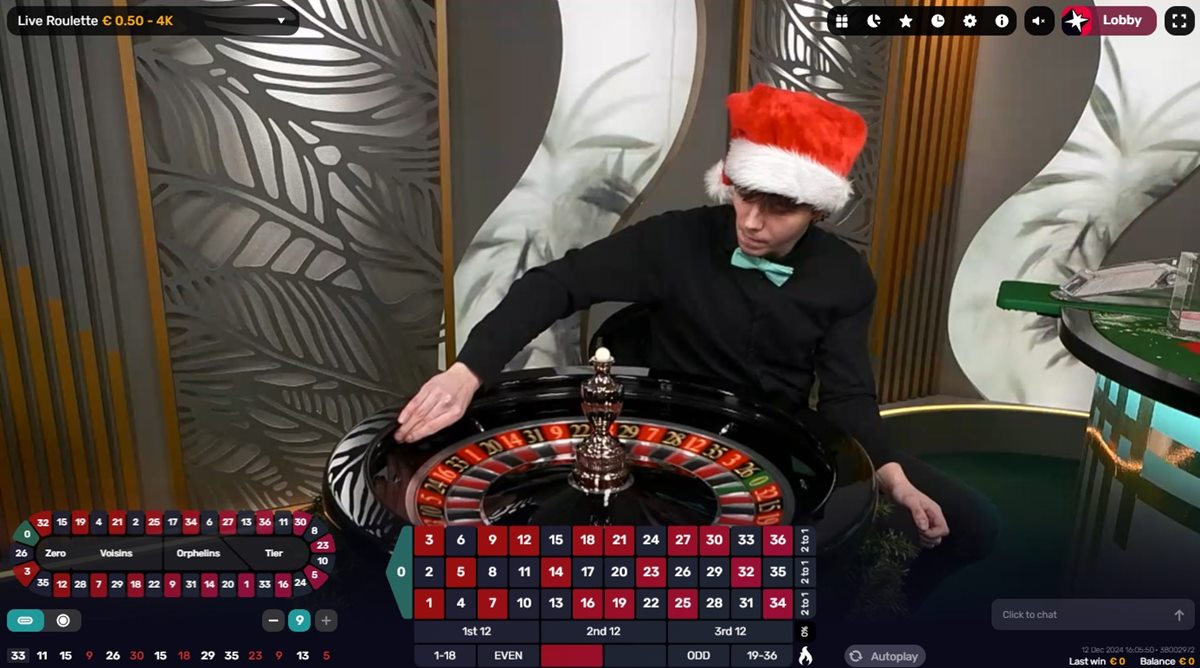 Das Live Roulette